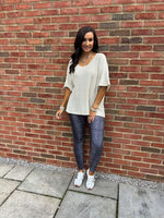 Dark Denim Style Leggings